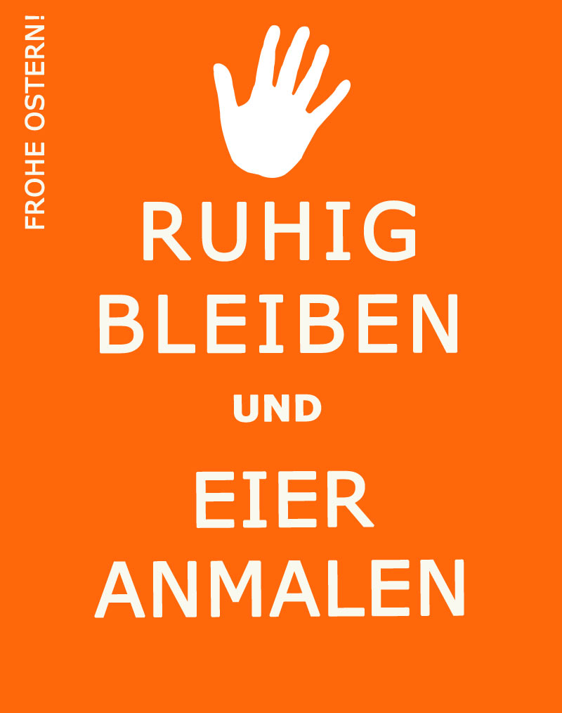 Lustig Oster-Eier anmalen